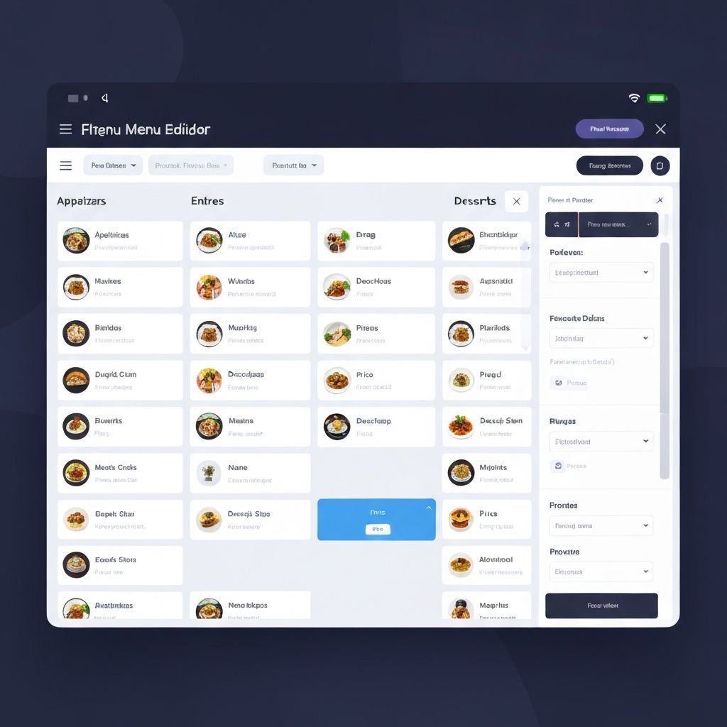 Update Your Menu in Seconds